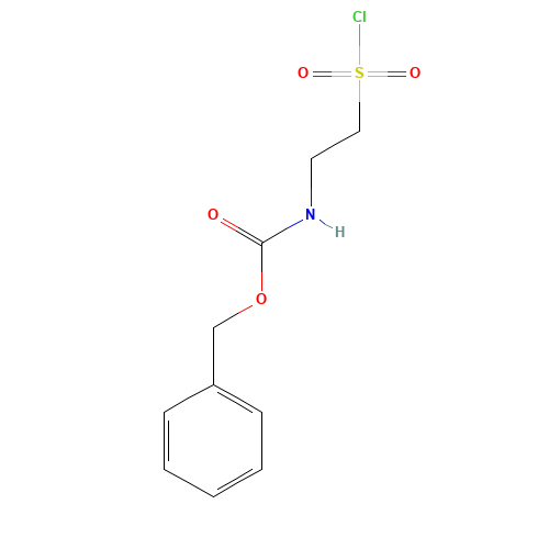 benzyl N-(2-chlorosulfonylethyl)carbamate (CAS: 52530-50-4) - Related Chemical Product