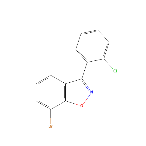 7-bromo-3-(2-chlorophenyl)-1,2-benzoxazole (CAS: 1428881-66-6) - Related Chemical Product