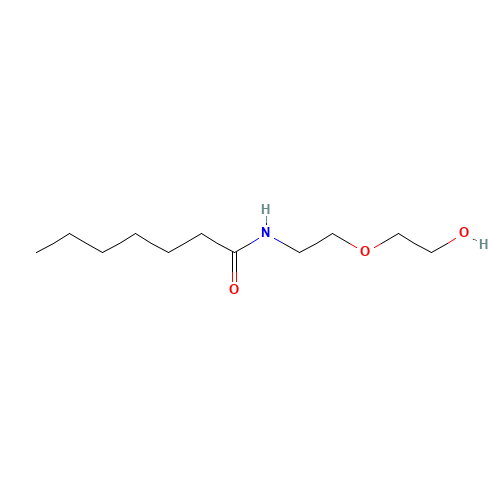 N-[2-(2-hydroxyethoxy)ethyl]heptanamide (CAS: 118908-59-1) - Related Chemical Product