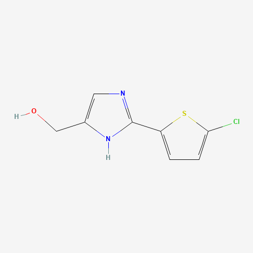[2-(5-chlorothiophen-2-yl)-1H-imidazol-5-yl]methanol (CAS: 924669-24-9) - Related Chemical Product