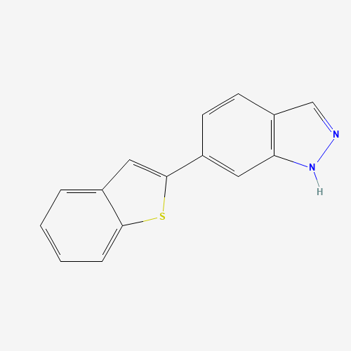 6-(1-benzothiophen-2-yl)-1H-indazole (CAS: 885272-15-1) - Related Chemical Product