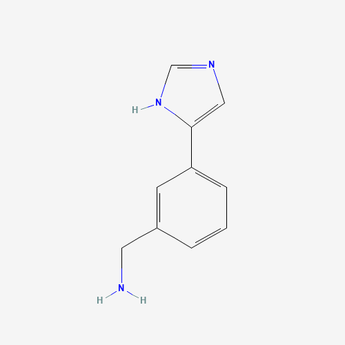 [3-(1H-imidazol-5-yl)phenyl]methanamine (CAS: 885281-21-0) - Related Chemical Product