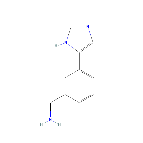[3-(1H-imidazol-5-yl)phenyl]methanamine (CAS: 885281-21-0) - Related Chemical Product