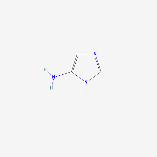 3-methylimidazol-4-amine (CAS: 66787-75-5) - Chemical Structure and Molecular Formula 