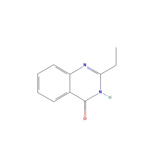 2-ethyl-1H-quinazolin-4-one (CAS: 3137-64-2) - Chemical Structure and Molecular Formula 