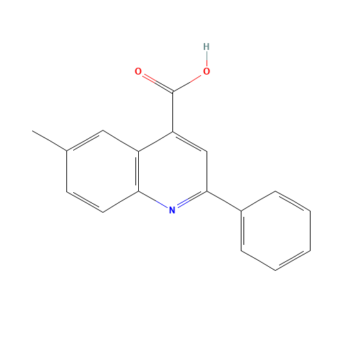 6-methyl-2-phenylquinoline-4-carboxylic acid (CAS: 60538-98-9) - Related Chemical Product