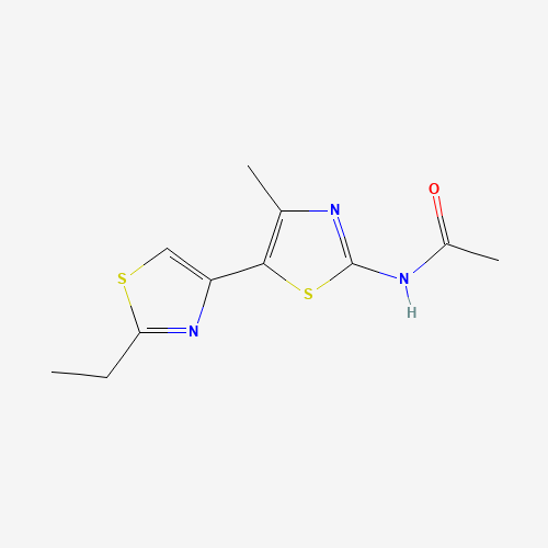 N-[5-(2-ethyl-1,3-thiazol-4-yl)-4-methyl-1,3-thiazol-2-yl]acetamide (CAS: 1163707-35-4) - Related Chemical Product