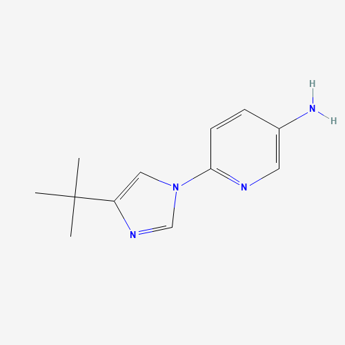 6-(4-tert-butylimidazol-1-yl)pyridin-3-amine (CAS: 1393125-84-2) - Related Chemical Product