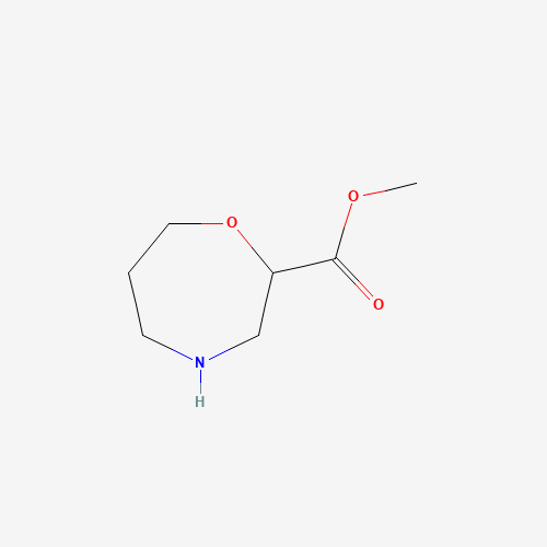 methyl 1,4-oxazepane-2-carboxylate (CAS: 1141669-57-9) - Chemical Structure and Molecular Formula 