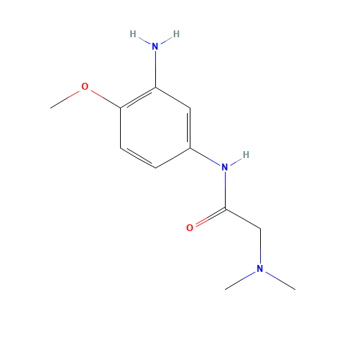 N-(3-amino-4-methoxyphenyl)-2-(dimethylamino)acetamide (CAS: 1082940-06-4) - Related Chemical Product