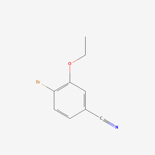 4-bromo-3-ethoxybenzonitrile (CAS: 884494-68-2) - Chemical Structure and Molecular Formula 