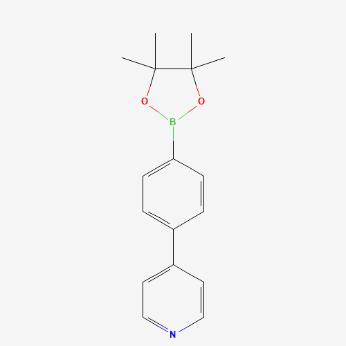4-[4-(4,4,5,5-tetramethyl-1,3,2-dioxaborolan-2-yl)phenyl]pyridine (CAS: 1009033-87-7) - Related Chemical Product