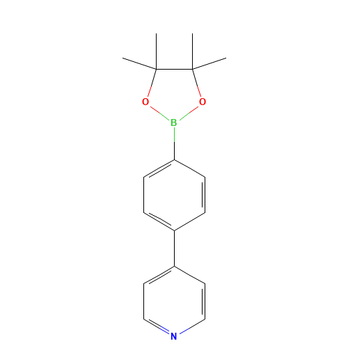 4-[4-(4,4,5,5-tetramethyl-1,3,2-dioxaborolan-2-yl)phenyl]pyridine (CAS: 1009033-87-7) - Related Chemical Product
