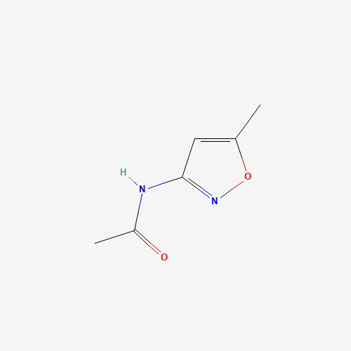 N-(5-methyl-1,2-oxazol-3-yl)acetamide (CAS: 13223-74-0) - Chemical Structure and Molecular Formula 