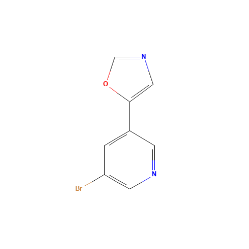 5-(5-bromopyridin-3-yl)-1,3-oxazole (CAS: 1256819-32-5) - Related Chemical Product