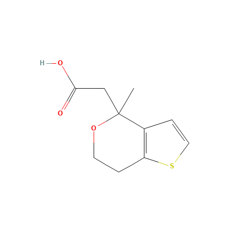 2-(4-methyl-6,7-dihydrothieno[3,2-c]pyran-4-yl)acetic acid (CAS: 57153-43-2) - Related Chemical Product