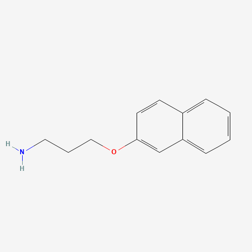 3-naphthalen-2-yloxypropan-1-amine (CAS: 58477-94-4) - Related Chemical Product