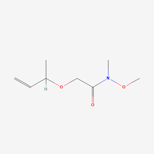 2-but-3-en-2-yloxy-N-methoxy-N-methylacetamide (CAS: 1384461-82-8) - Related Chemical Product