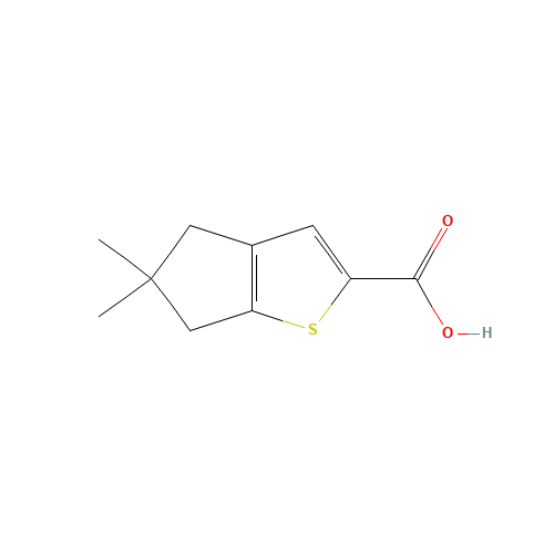 5,5-dimethyl-4,6-dihydrocyclopenta[b]thiophene-2-carboxylic acid (CAS: 1346672-64-7) - Related Chemical Product