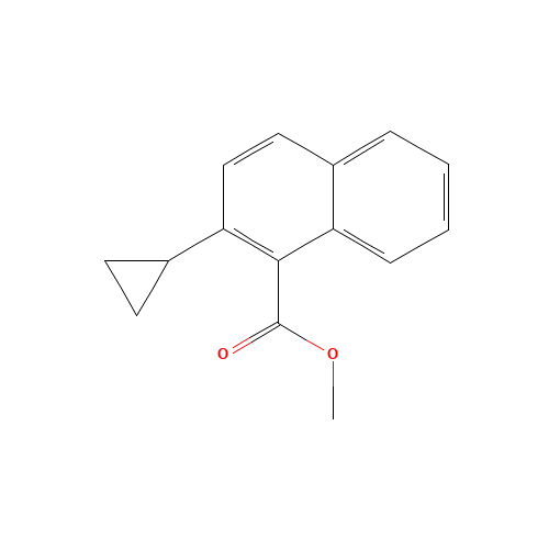 methyl 2-cyclopropylnaphthalene-1-carboxylate (CAS: 1539309-46-0) - Related Chemical Product