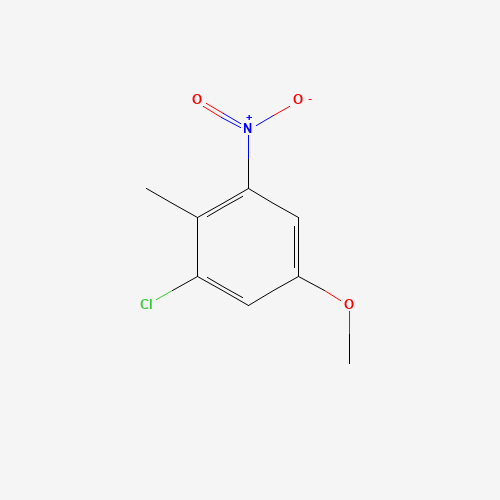 1-chloro-5-methoxy-2-methyl-3-nitrobenzene (CAS: 102735-89-7) - Related Chemical Product