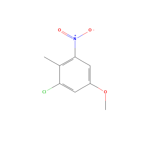 1-chloro-5-methoxy-2-methyl-3-nitrobenzene (CAS: 102735-89-7) - Related Chemical Product