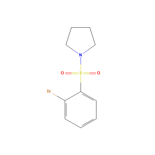 1-(2-bromophenyl)sulfonylpyrrolidine (CAS: 929000-58-8) - Related Chemical Product