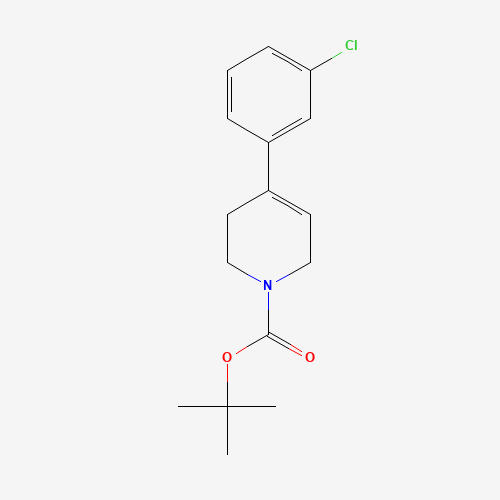 tert-butyl 4-(3-chlorophenyl)-3,6-dihydro-2H-pyridine-1-carboxylate (CAS: 358722-20-0) - Related Chemical Product
