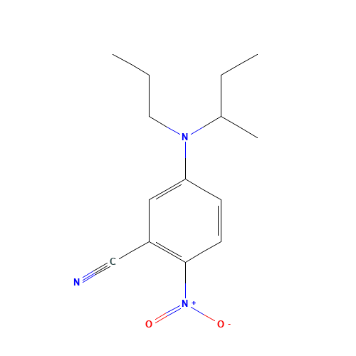 5-[butan-2-yl(propyl)amino]-2-nitrobenzonitrile (CAS: 821776-86-7) - Related Chemical Product