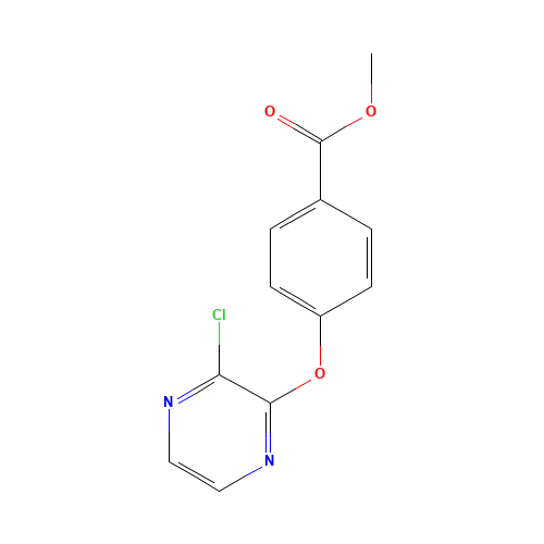 methyl 4-(3-chloropyrazin-2-yl)oxybenzoate (CAS: 1223884-08-9) - Related Chemical Product