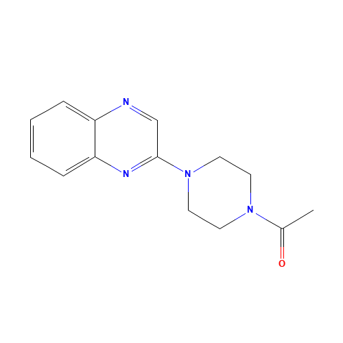 1-(4-quinoxalin-2-ylpiperazin-1-yl)ethanone (CAS: 55686-83-4) - Related Chemical Product
