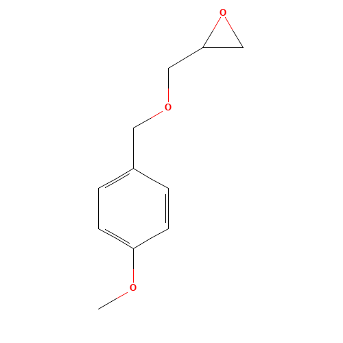 2-[(4-methoxyphenyl)methoxymethyl]oxirane (CAS: 80910-01-6) - Related Chemical Product