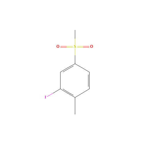 2-iodo-1-methyl-4-methylsulfonylbenzene (CAS: 100959-90-8) - Related Chemical Product