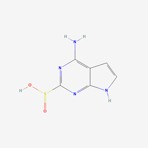 4-amino-7H-pyrrolo[2,3-d]pyrimidine-2-sulfinic acid (CAS: 1027082-25-2) - Related Chemical Product
