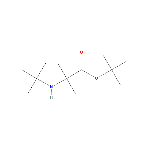tert-butyl 2-(tert-butylamino)-2-methylpropanoate (CAS: 93137-54-3) - Related Chemical Product