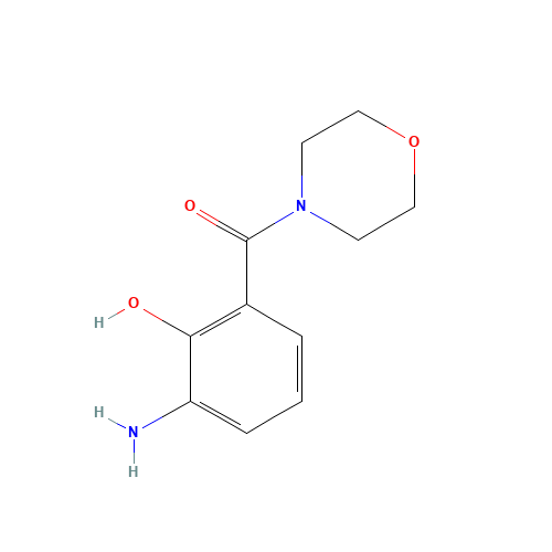(3-amino-2-hydroxyphenyl)-morpholin-4-ylmethanone (CAS: 66952-81-6) - Related Chemical Product