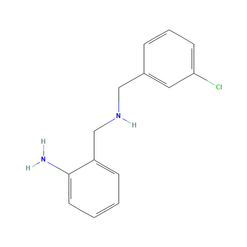 2-[[(3-chlorophenyl)methylamino]methyl]aniline (CAS: 76285-62-6) - Related Chemical Product