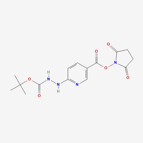 (2,5-dioxopyrrolidin-1-yl) 6-[2-[(2-methylpropan-2-yl)oxycarbonyl]hydrazinyl]pyridine-3-carboxylate (CAS: 133081-26-2) - Related Chemical Product