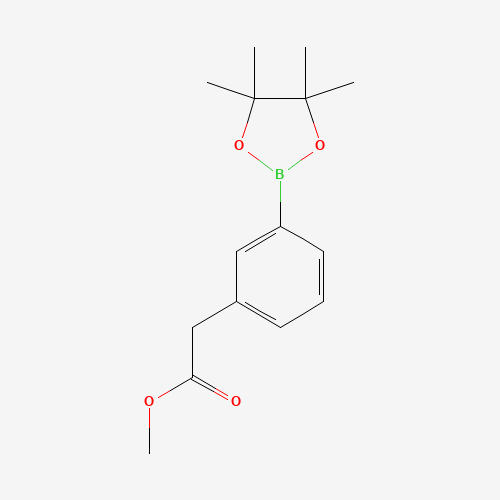 methyl 2-[3-(4,4,5,5-tetramethyl-1,3,2-dioxaborolan-2-yl)phenyl]acetate (CAS: 478375-42-7) - Related Chemical Product