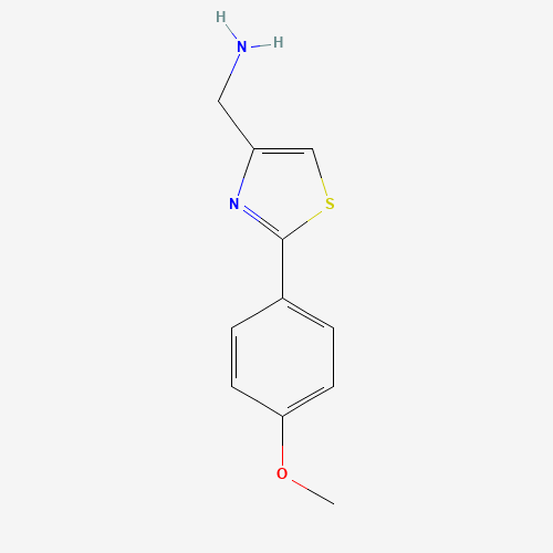 [2-(4-methoxyphenyl)-1,3-thiazol-4-yl]methanamine (CAS: 857997-91-2) - Related Chemical Product