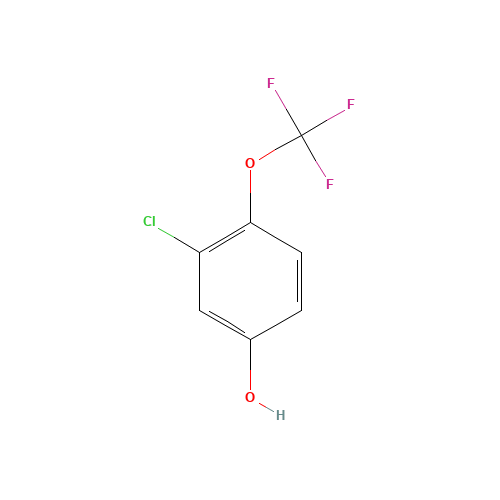 3-chloro-4-(trifluoromethoxy)phenol (CAS: 1000339-94-5) - Related Chemical Product