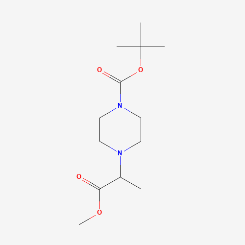 tert-butyl 4-(1-methoxy-1-oxopropan-2-yl)piperazine-1-carboxylate (CAS: 900535-41-3) - Related Chemical Product