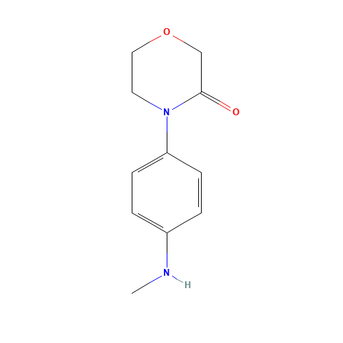 4-[4-(methylamino)phenyl]morpholin-3-one (CAS: 1224684-98-3) - Related Chemical Product