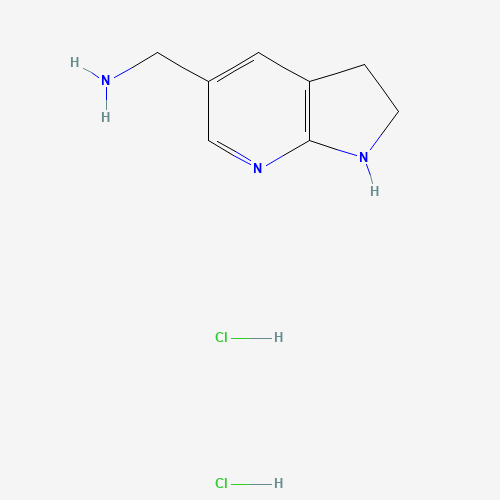 2,3-dihydro-1H-pyrrolo[2,3-b]pyridin-5-ylmethanamine;dihydrochloride (CAS: 267413-09-2) - Related Chemical Product