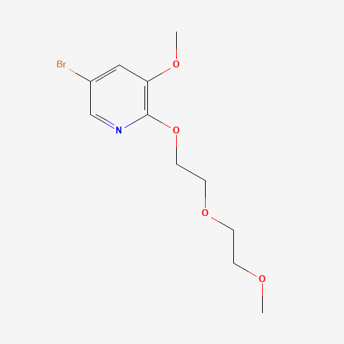 5-bromo-3-methoxy-2-[2-(2-methoxyethoxy)ethoxy]pyridine (CAS: 1315545-08-4) - Related Chemical Product