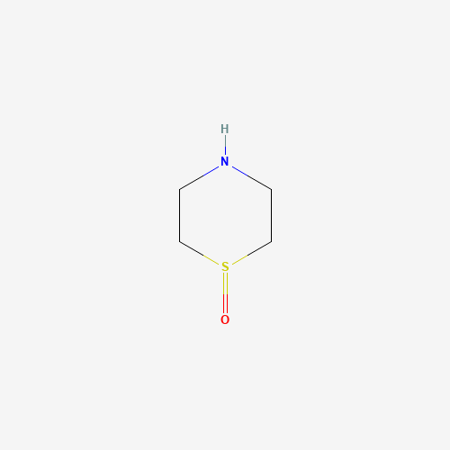 1,4-thiazinane 1-oxide (CAS: 39213-13-3) - Chemical Structure and Molecular Formula 