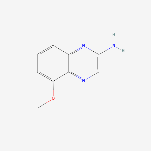 5-methoxyquinoxalin-2-amine (CAS: 659729-75-6) - Chemical Structure and Molecular Formula 