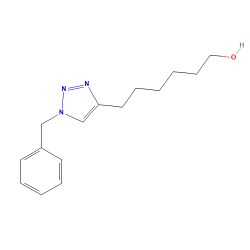 6-(1-benzyltriazol-4-yl)hexan-1-ol (CAS: 1613514-24-1) - Related Chemical Product