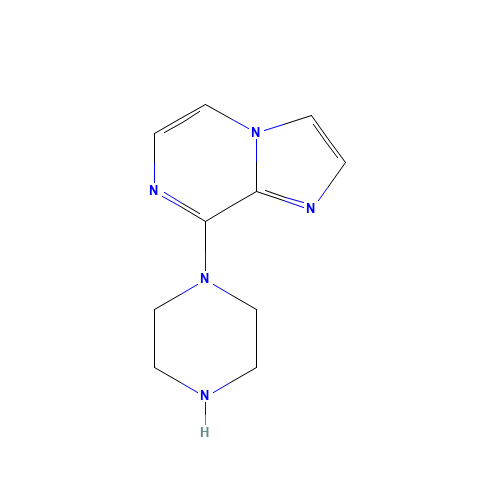 8-piperazin-1-ylimidazo[1,2-a]pyrazine (CAS: 76537-53-6) - Related Chemical Product