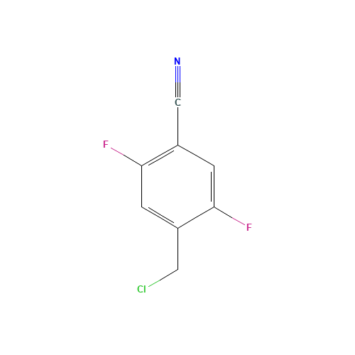 4-(chloromethyl)-2,5-difluorobenzonitrile (CAS: 1159013-28-1) - Related Chemical Product